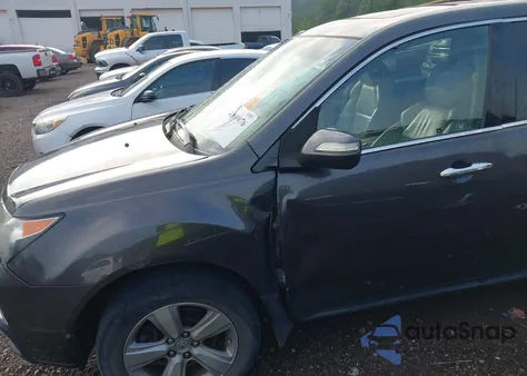 2012 Acura Mdx Technology Package z USA, uszkodzony, nr VIN 2HNYD2H33CH512752